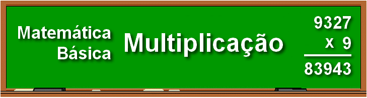 Matemática Básica Multiplicação