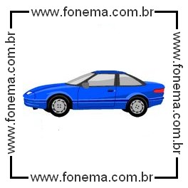 Automóvel Azul
