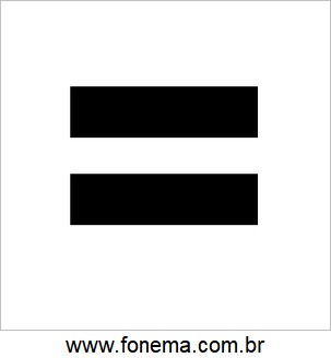 Imagem de Igual Para Alfabetização